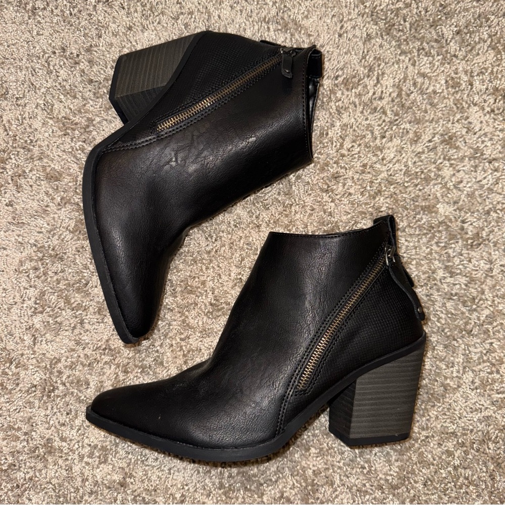Black Ankle Boots